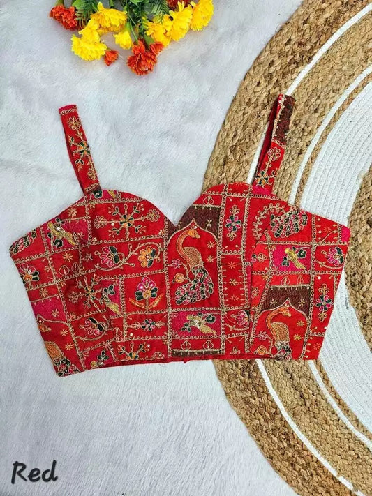 Women Heavy Faux Georgette Blouse