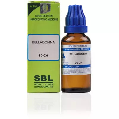 SBL Belladonna 3CH Dilution – 30ml Liquid by SBL