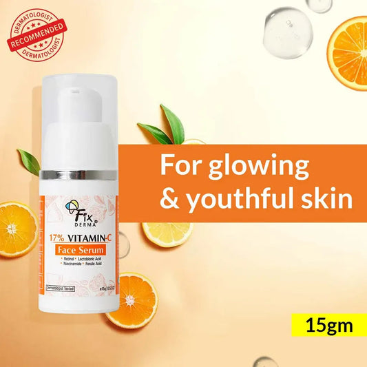 Fixderma 17% Vitamin C Face Serum -15 gm