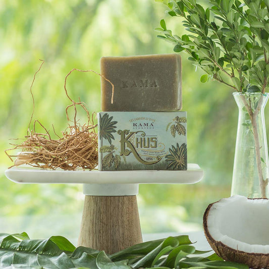 Kama Ayurveda Natural Khus Soap 125gm - 125 gm