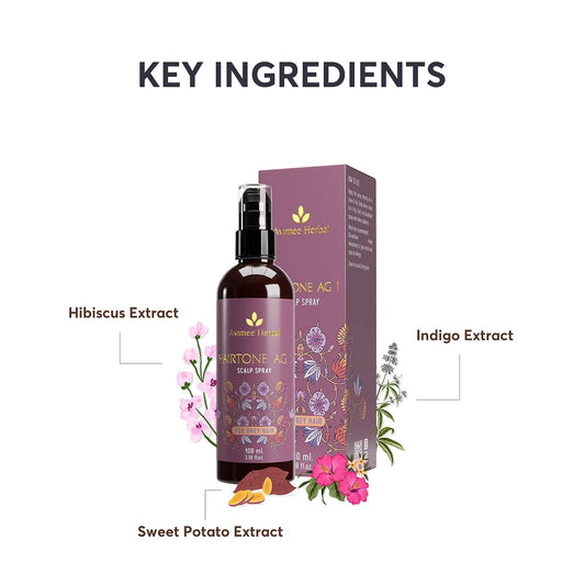 Avimee Herbal Hairtone AG1 Anti-Greying Scalp Spray 100 ML
