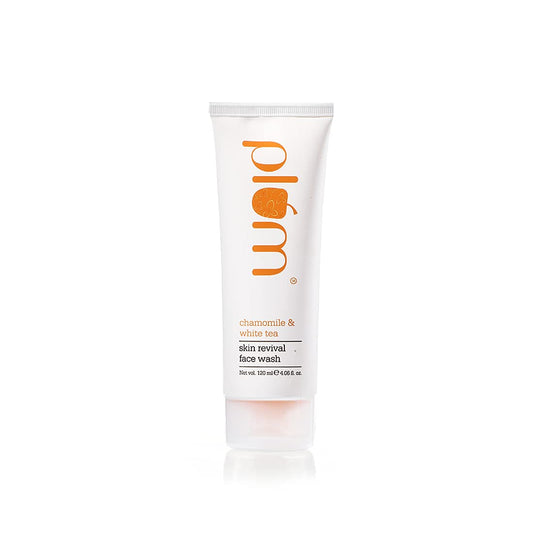 Plum Chamomile & White Tea Revival Face Wash | Mild Cleanser :- 120ml