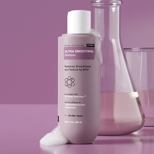Bare Anatomy Ultra Smoothing Shampoo for Dry and Frizzy Hair For Men & Women -250ml