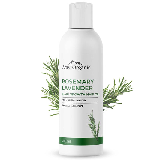 Aravi Organic Rosemary Lavender Hair Oil - 200 ml