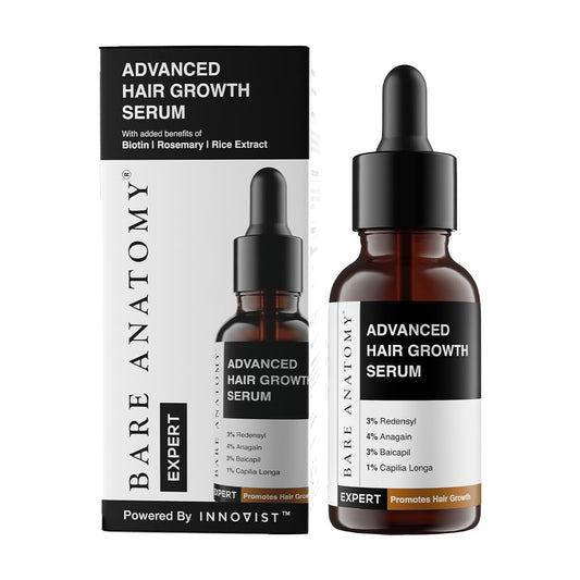 Bare Anatomy Advanced Hair Growth Serum with Rosemary, Biotin & Rice Extract