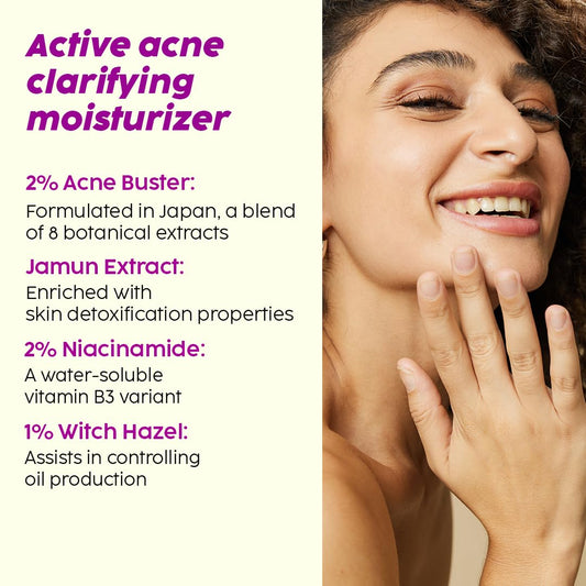 PLIX - THE PLANT FIX Niacinamide Jamun Moisturizer and Serum Combo(30 gm + 30ml)