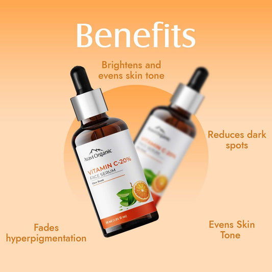 Aravi Organic 20% Vitamin C Face Serum -30 ml