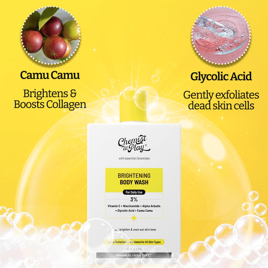 Chemist at Play Brightening Body Wash -Vitamin C Bodywash 236ml