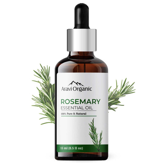 Aravi Organic Rosemcary And Peppermint Essential Oil For Hair- 15 ml