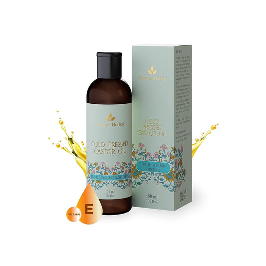Avimee Herbal Cold Pressed Unrefined Chemical Free Castor Oil 100 ml