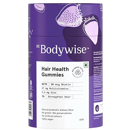 BeBodywise Biotin Hair Gummies