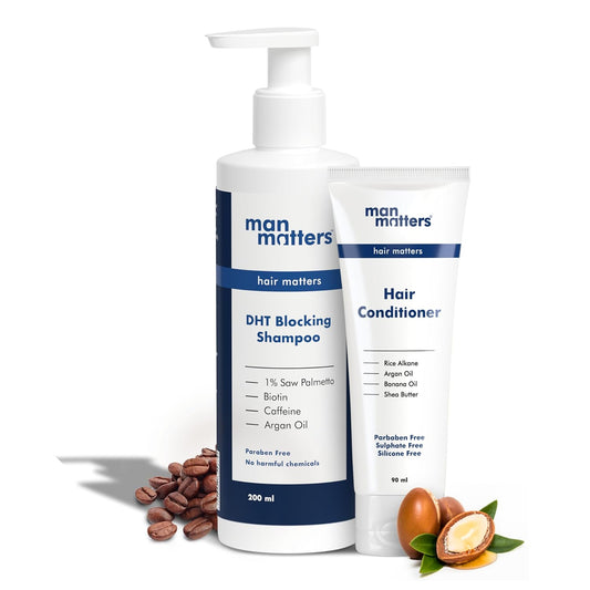 Man Matters Anti Hair Fall Shampoo 200ml and Conditioner 90ml