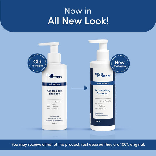 Man Matters Anti Hair Fall Shampoo 200ml and Conditioner 90ml