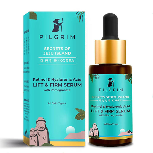 Pilgrim Retinol & Hyaluronic Acid Lift & Firm Serum-30ml.