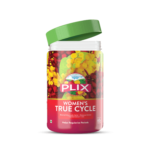 Plix Women's True Cycle Ayurvedic - 60 tabs