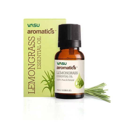 Vasu Aromatics Lemongrass Essential Oil - 10 ml