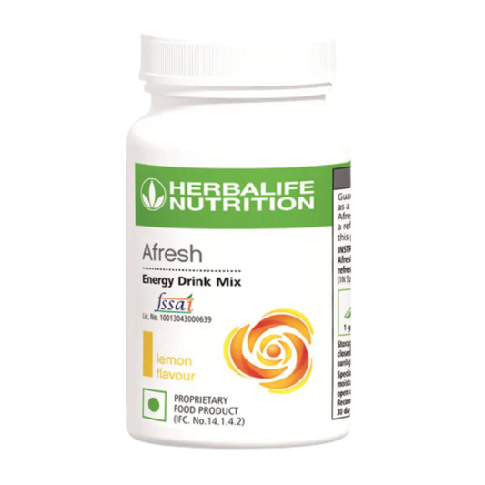 Herbalife Nutrition Afresh Energy Drink Mix -Lemon Flavour - 50 gm