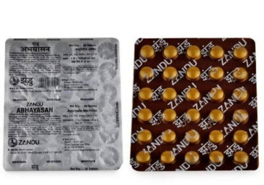 Zandu Abhayasan Tablets - 30 tabs