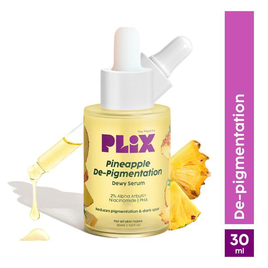 Plix 2% Alpha Arbutin Pineapple Face Serum - 30 ml
