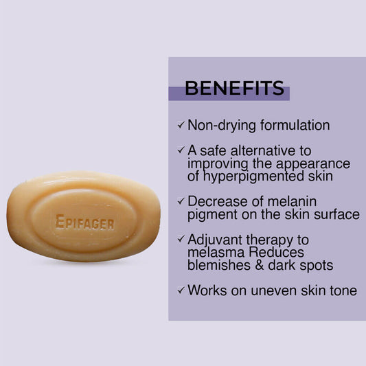Fixderma Epifager Cleansing Soap – 75g | Gentle Skin Care for a Radiant Look