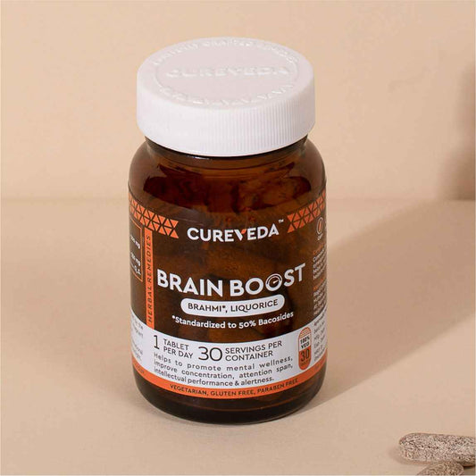 Cureveda Brain Wellness Supplement - 30 Tablets
