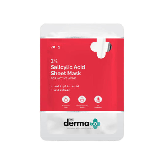 The Derma Co. Hydrating Sheet Mask - Kojic Acid & Alpha Arbutin (20g)