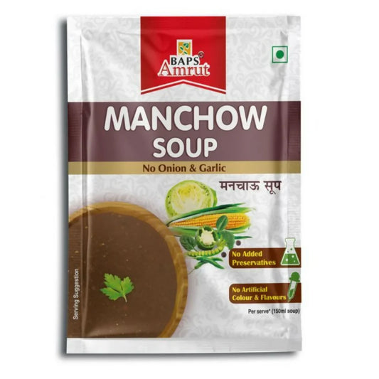 Baps Amrut Manchow Soup -12 gm - Pack of 10