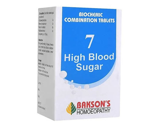 Bakson's Home-opathy Biochemic Combination 7 Tablets