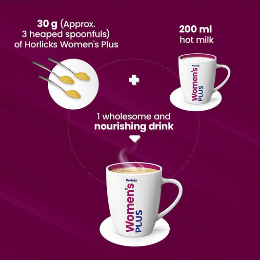Women’s Plus Horlicks Caramel Flavor - Pet Jar 400 gm