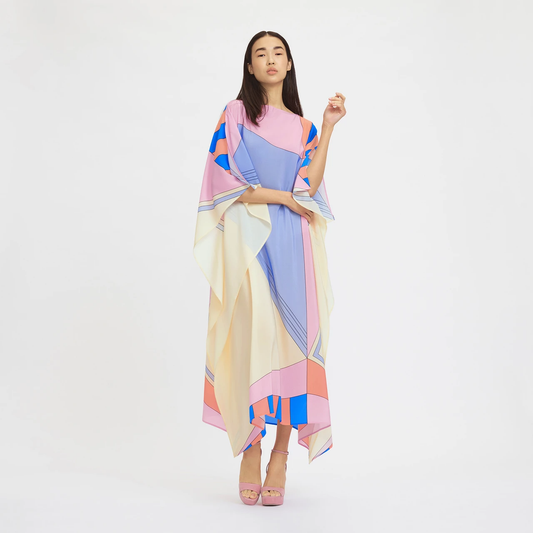 Soft Silk Crepe Kaftan, Women's Caftan