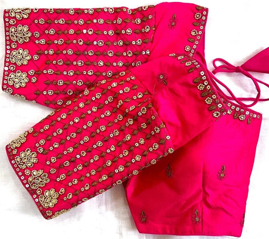 New & Khatli Work Fancy Blouse & Heavy Silk Blouse
