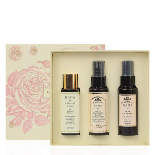 Kama Ayurveda 3 Step Skincare Gift Box - 150 gm