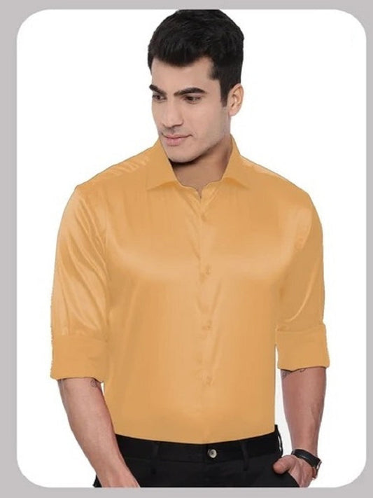 Men Ultra Satin Party Function Wear Shirt