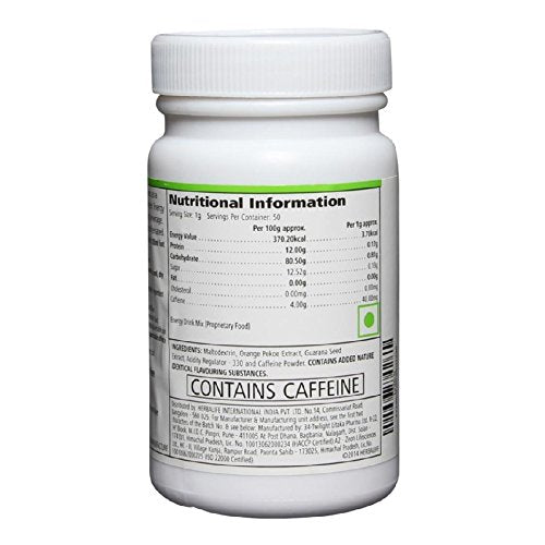 Herbalife Afresh Energy Drink- Lemon 50 gm - Lemon