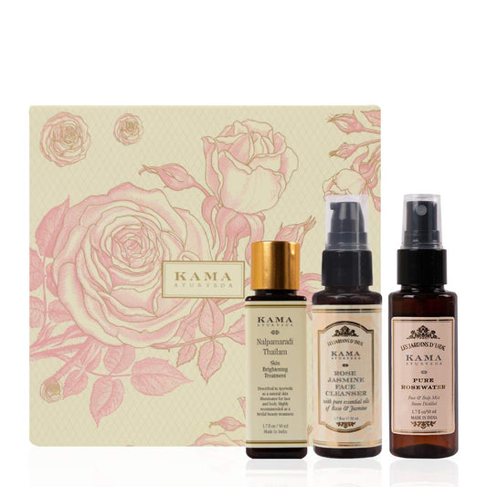 Kama Ayurveda 3 Step Skincare Gift Box - 150 gm
