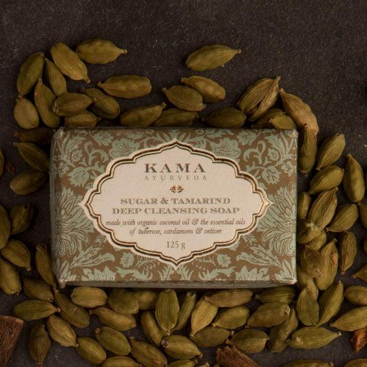 Kama Ayurveda Sugar & Tamarind Ayurvedic Deep Cleansing Soap 125gm