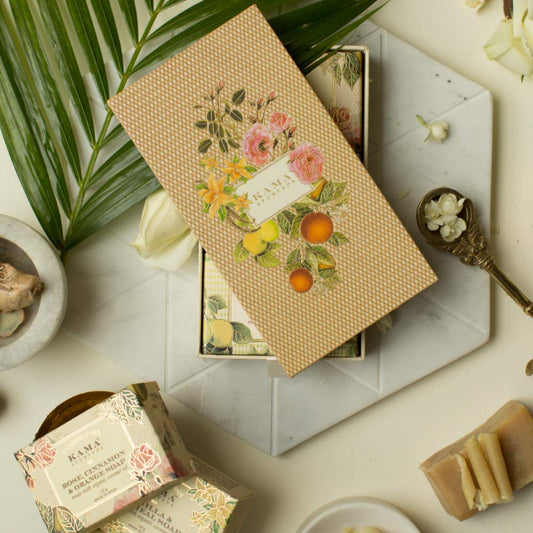 Kama Ayurveda Natural Soap Gift Box - 375 gm