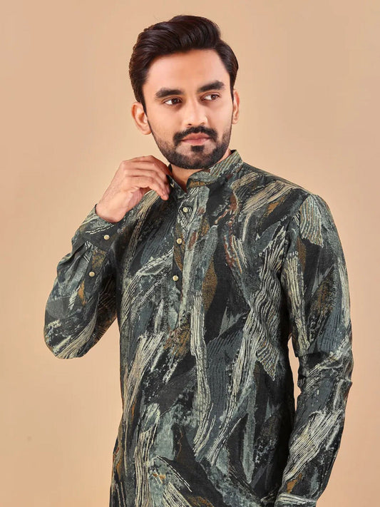 Mens Kurta Sets Cotton Kurta With Pajama Pants, Kurta Churidar, Kurta Pajama Men, Men Kurta Pajama 16-SR13