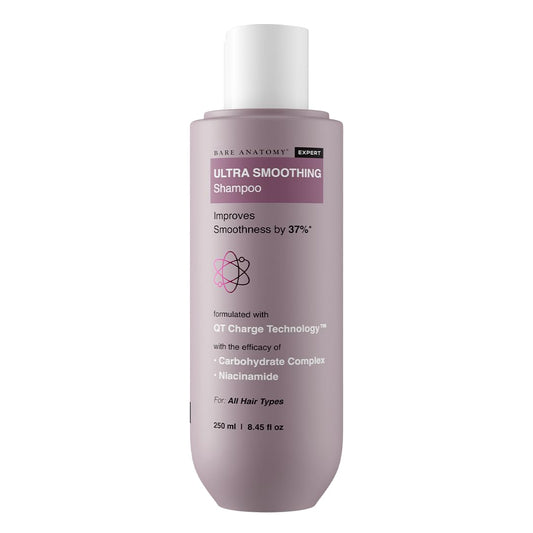 Bare Anatomy Ultra Smoothing Shampoo for Dry and Frizzy Hair  For Men & Women -250ml
