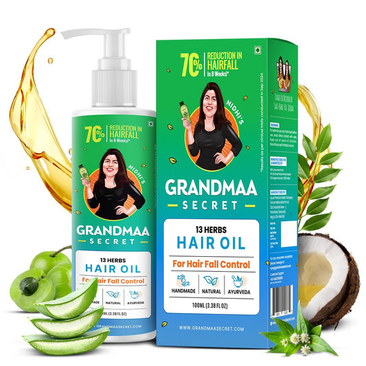 Nidhi's Grandmaa Secret 13 Herbs Hair Oil  100ml