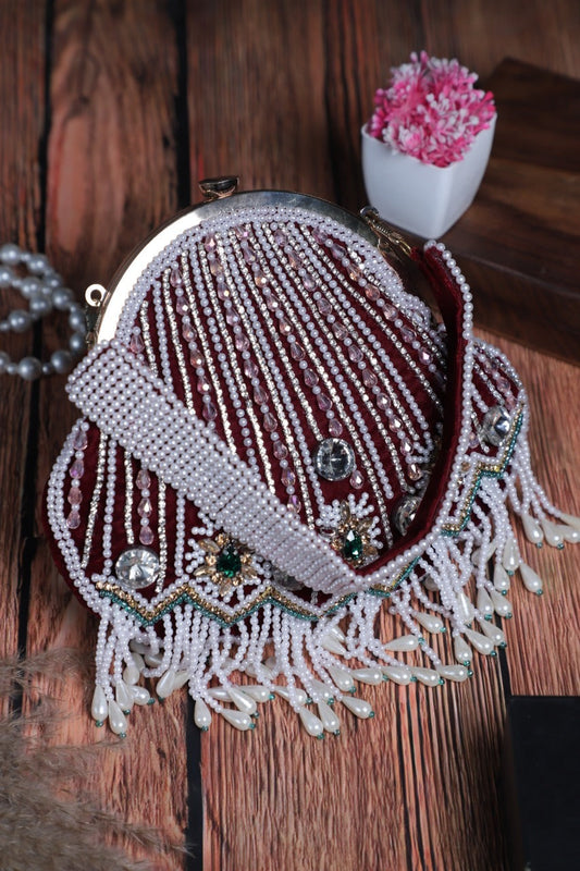 Designer Half Frame Clutch wedding gift