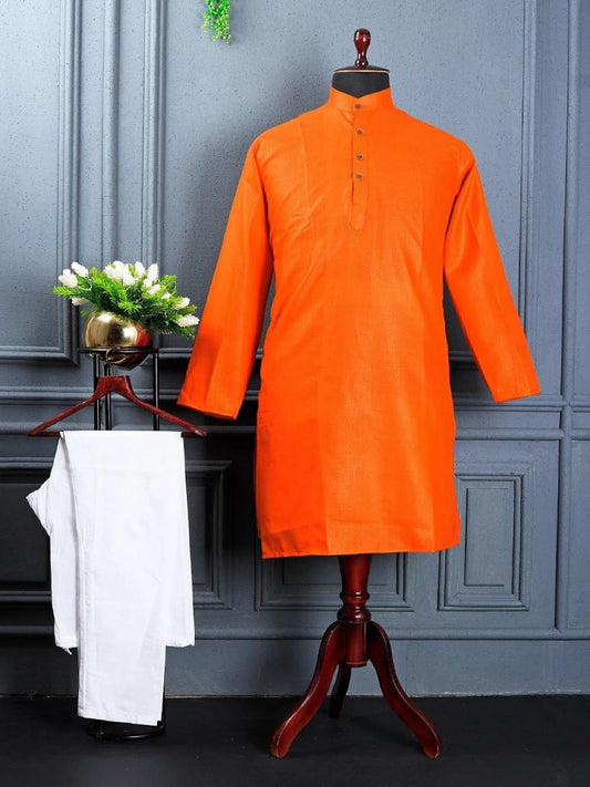 Men Jacquard Silk Kurta and Cotton Pyjama Set for Men Wedding Kurtas 16-SD8