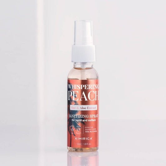 Kimirica Whispering Peach Hand Cleansing Spray - 50 ml