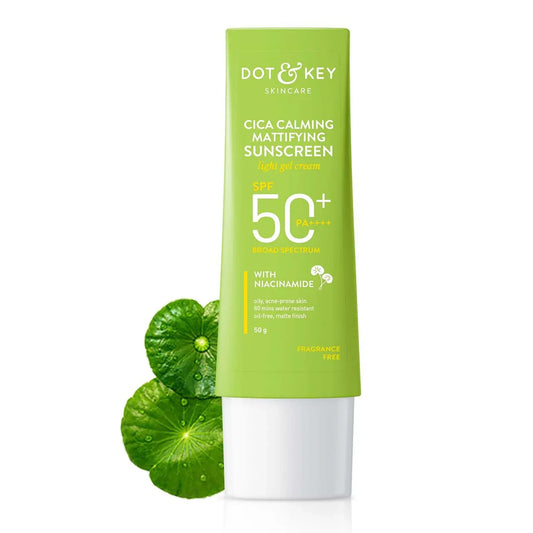 Dot & Key Cica + Niacinamide Face Sunscreen SPF 50 PA+++ -50 gm