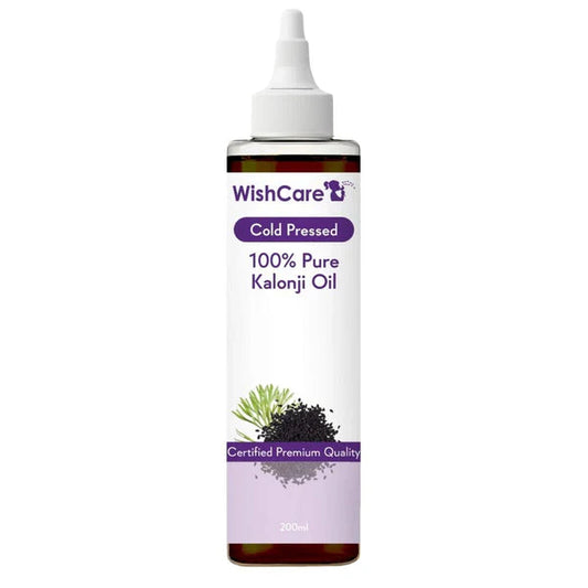 Wishcare Premium Cold Pressed Kalonji - Onion Black Seed Hair Oil -200 ml