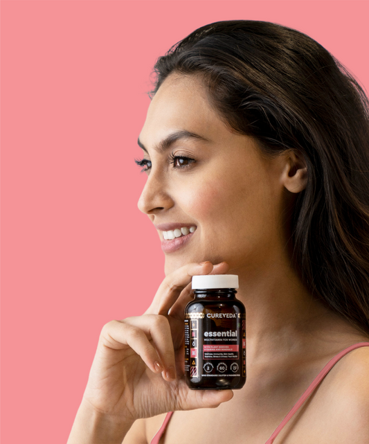 Cureveda Women's Vitality & Wellness Herbal Supplement