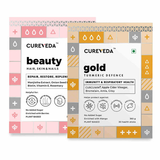 Cureveda Gold & Beauty Combo