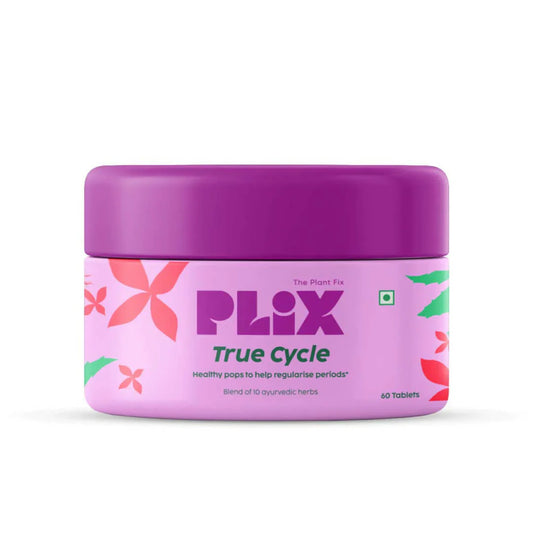 PLIX The Plant Fix Women's True Cycle Tablets -60 tabs