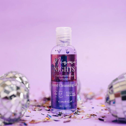 Kimirica Miami Nights Sanitizer Hand Cleansing Gel - 60 ml