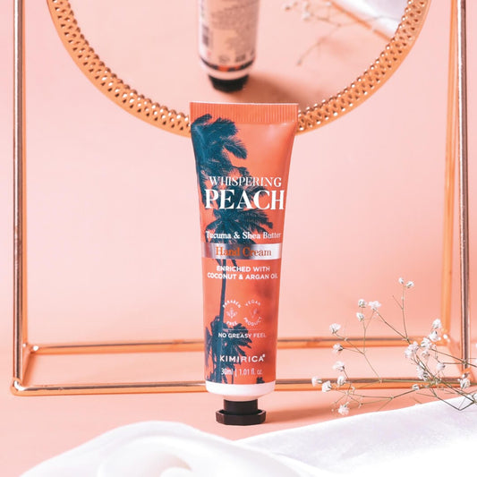 Kimirica Whispering Peach Hand Cream - 30 ml